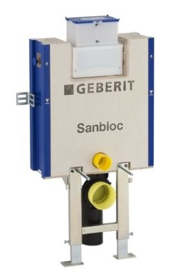 GEBERIT SANBLOC INSTALLATIE-ELEMENT VOOR WANDTOILET VERLAAGD HOOGTE 83 cm 440.000.00.1