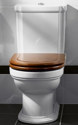 VILLEROY & BOCH HOMMAGE TOILETPOT VLOERMODEL DIEPSPOEL PK WIT MET CERAMICPLUS 666210R1