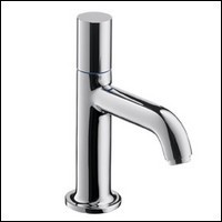 HANSGROHE STARCK TOILETKRAAN MET PERLATOR SOFTY BRUSHED BLACK CHROOM 38130340