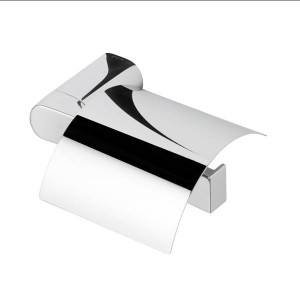 GEESA WYNK TOILETROLHOUDER MET KLEP RECHTS CHROOM 4508-02-R