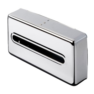 GEESA HOTEL COLLECTION TISSUEHOUDER INOX VERCHROOMD 121 