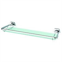 GEESA STANDARD PLANCHET MET HELDERE GLASPLAAT 60 cm CHROOM 7191-60