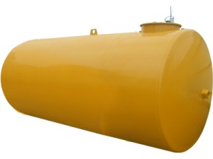 Dubbelwandige mazouttank 2500 liter