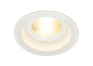 SLV CONTONE DOWNLIGHT ROND WIT 13 Watt LED WARM WIT IP44 161291