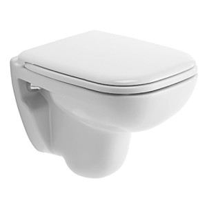 DURAVIT D-CODE WANDTOILET COMPACT DIEPSPOEL 48 x 35 cm WIT 22110900002