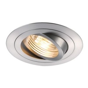 SLV NEW TRIA RONDE INBOUWSPOT RICHTBAAR MAX. 50 Watt 230 Volt ALU GEBORSTELD 111360