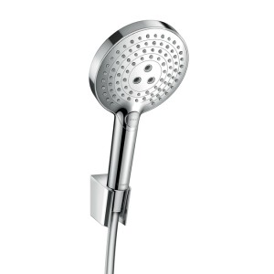 HANSGROHE RAINDANCE SELECT S 120 PORTER BADGARNITUUR MET DOUCHESLANG 125 cm CHROOM 26701000