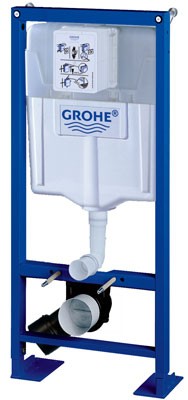 GROHE RAPID SL INSTALLATIESYSTEEM VOOR WANDTOILET + GD2 SPOELRESERVOIR 38584 001