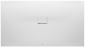 VILLEROY & BOCH SQUARO INFINITY DOUCHEVLOER QUARYL 80 x 70 x 4 cm STONE WHITE UDQ8070SQI2IV-RW