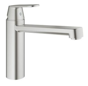 GROHE EUROSMART COSMOPOLITAN KEUKEN EENGREEPSMENGKRAAN SUPERSTEEL 30193 DC0