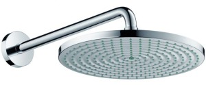 HANSGROHE RAINDANCE S AIR 300 1-JET ECOSMART HOOFDDOUCHE MET DOUCHEARM CHROOM 26601000