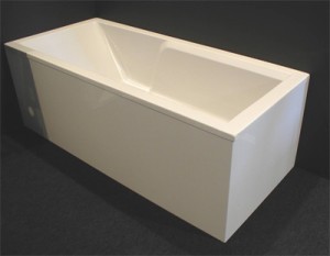 PLEXICOR FRONTPANEEL 2 ZIJDEN (L-VORM) VOOR BADEN 170 x 75 cm SDL PANEL 1775