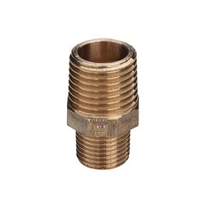 VIEGA VERLOOPNIPPEL BRONS 2-1/2" x 2" 650803