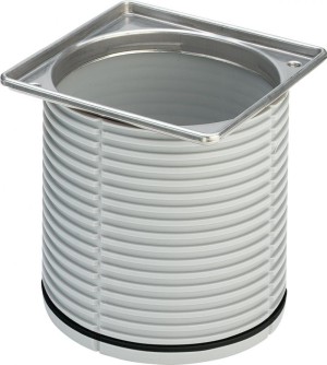 VIEGA ADVANTIX OPZETKADER 10 x 10 cm INOX 488987