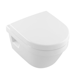 VILLEROY & BOCH ARCHITECTURA WANDTOILET DIEPSPOEL COMPACT DIRECT FLUSH COMBI PACK INCLUSIEF ZITTING MET SOFTCLOSING WIT 4687HR01