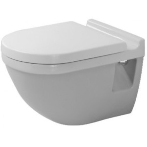 DURAVIT STARCK 3 WANDTOILET VLAKSPOEL WIT 2201090000