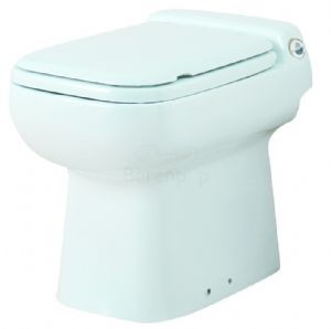 SANIBROYEUR SANICOMPACT LUXE ECO TOILET FAECALIENVERGRUIZER WIT (006145) (C3) C3SENL