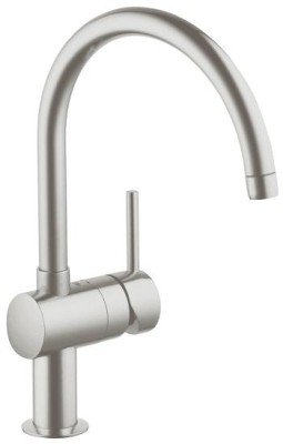 GROHE MINTA KEUKEN EENGREEPSMENGKRAAN SUPERSTEEL 32917 DC0