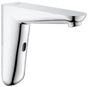 GROHE EUROECO CE WASTAFELKRAAN MET INFRAROOD 6 Volt CHROOM 36274 000