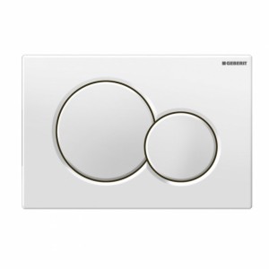 GEBERIT SIGMA 01 DUWPLAAT WIT 115.770.11.5