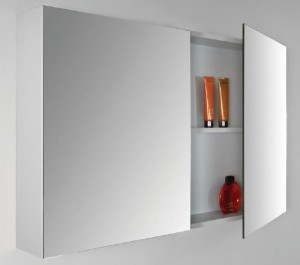 DETREMMERIE NO LIMIT SPIEGELKAST BASIC MET 2 DUBBELZIJDIGE SPIEGELDEUREN 120 cm H 65 cm D 12 cm ZONDER VERLICHTING EN ZONDER BEWEGINGSSENSOR 75DBK120DZ