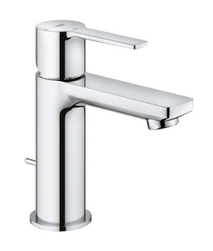 GROHE LINEARE NEW WASTAFEL EENGREEPSMENGKRAAN XS-SIZE MET AFLOOPGARNITUUR CHROOM 23790 001