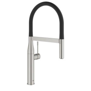 GROHE ESSENCE KEUKEN EENGREEPSMENGKRAAN MET PROFESSIONELE SPROEIER MET EASYDOCK SUPERSTEEL 30294 DC0