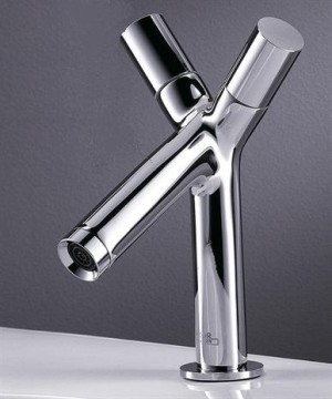 HANSGROHE STARCK TWEEGREEPSMENGKRAAN WASTAFEL CHROOM 10030000