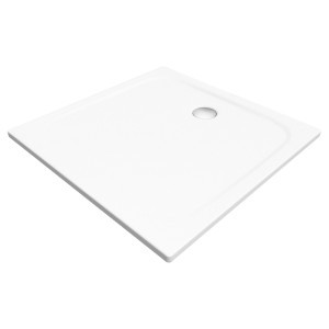 KALDEWEI CAYONOPLAN EXTRAVLAKKE DOUCHEBAK GEEMAILLEERD STAAL 100 x 90 x 3.2 cm WIT 2257-1