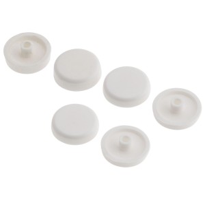 GEBERIT SET VAN 6 BUFFERS ROND VOOR TOILETZITTING EMANI, ERA EN SPHINX 410 598146000