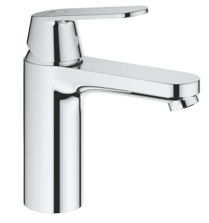 GROHE EUROSMART COSMOPOLITAN WASTAFEL EENGREEPSMENGKRAAN M-SIZE SILKMOVE ES ECOJOY GLAD LICHAAM CHROOM 23398 00E