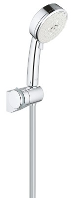 GROHE NEW TEMPESTA COSMOPOLITAN BADGARNITUUR DIA 100 mm MET 3 STRALEN CHROOM 27584 002