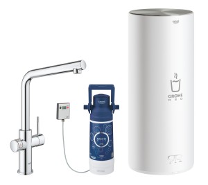 GROHE RED DUO L-UITLOOP L-SIZE STARTERKIT CHROOM 30325 001