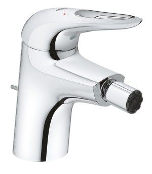 GROHE EUROSTYLE BIDET EENGREEPSMENGKRAAN S-SIZE MET AFLOOPGARNITUUR CHROOM 33565 003