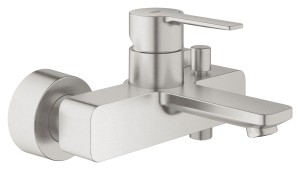 GROHE LINEARE EENGREEPSMENGKRAAN VOOR BAD/DOUCHE SUPERSTEEL 33849 DC1