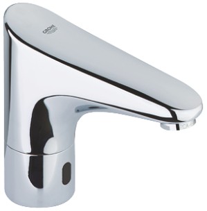 GROHE EUROPLUS E WASTAFELKRAAN INFRAROOD ZONDER MENGING ECOJOY CHROOM 36016001