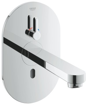 GROHE EUROSMART COSMOPOLITAN ELEKTRONISCHE INFRAROODKRAAN VOOR WASTAFEL MET MENGING EN AANPASBARE TEMPERATUURBEGRENZER  36315 000