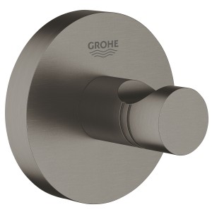 GROHE ESSENTIALS KLEDINGHAAK BRUSHED HARD GRAPHITE 40364 AL1