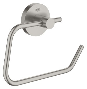 GROHE ESSENTIALS TOILETROLHOUDER ZONDER DEKSEL SUPERSTEEL 40689 DC1