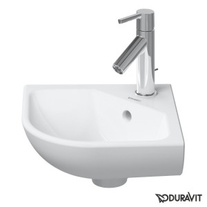 DURAVIT ME BY STARCK HANDENWASSER HOEKMODEL 43 cm D 38 cm WIT 0722430000