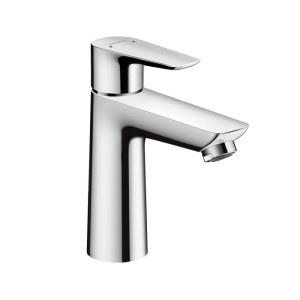 HANSGROHE TALIS E 110 WASTAFEL EENGREEPSMENGKRAAN MET AFLOOPGARNITUUR CHROOM 71710000