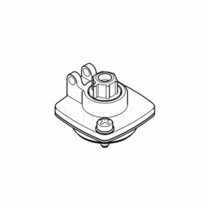 GROHE DEKSEL VOOR SPOELER COMPLEET 43101 000