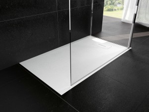 NOVELLINI NOVOSOLID DOUCHEBAK IN COMPOSIET 90 x 90 x 3.5 cm MAT WIT NOS904-30