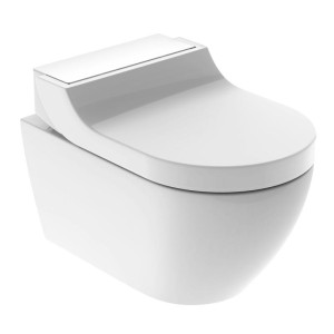 GEBERIT AQUACLEAN TUMA COMFORT DOUCHE WANDTOILET COMPLEET MET ZITTING WIT 146.290.11.1