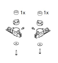 KERMI SET LAGERS R+L ZILVER 4075 2534157