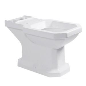 DURAVIT 1930 TOILETPOT VLOERMODEL DIEPSPOEL AFVOER VERTICAAL WIT 0227010000