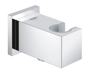 GROHE EUPHORIA CUBE MUURAANSLUITBOCHT 1/2" MET DOUCHEHOUDER CHROOM 26370 000