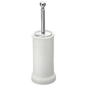 TRES CLASSIC RETRO TOILETBORSTEL MET HOUDER KERAMIEK STAAND CHROOM 12463604