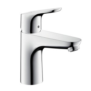 HANSGROHE FOCUS 100 WASTAFEL EENGREEPSMENGKRAAN MET AFLOOPGARNITUUR CHROOM 31607000