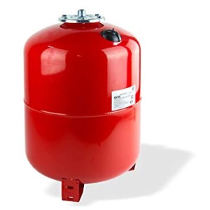 WATTS VRV EXPANSIEVAT OP POOTJES VOOR C.V. 50 liter ROOD 6305010